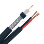 CCTV cable RG59/U 2C 0.5 Figure 8  video power cable best price RG59+2c power coaxial wholesale for sale