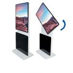 55 Inch PC Rotating Kiosk Display Touch Screen Aluminum Frame 178 Degree Viewing Angle for sale