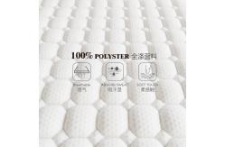 China Aluxury Sewing Fabric Memory Foam Topper Folding Mattress Customized Size supplier