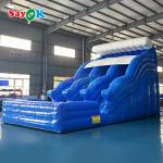 Inflatable Water Slide With Swimming Pool Factory Customized Commercial Giant Water Slide For Adult for sale