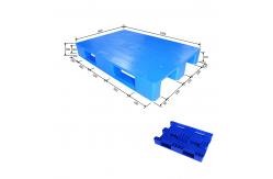 China Industrial Stackable Euro Plastic Pallet Heavy Duty 1200mm×800mm supplier