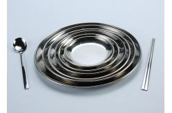 China SS304 Chafing Round Dinner Plates supplier