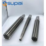 Custom HSS Solid Carbide Reamers For Gun Machining, Carbide Chamber Reamer With 15 Point Angle for sale