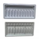 Custom PET Ampoule Tray Water Injection Bottle Fixing Tray Customized Packaging for sale