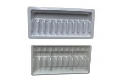 China Custom PET Ampoule Tray Water Injection Bottle Fixing Tray Customized Packaging supplier