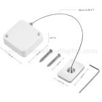 Anti Theft Retractable Laptop Cable Lock For Hardware Security for sale