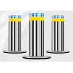 219mm Pillar 2.2kW Retractable Hydraulic Rising Bollards for sale