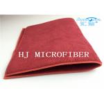 Red Color 80% Polyester 20% Polyamide Microfiber Towel Cloth Fabric Pad Middle With Sponge Multifunctional Pads for sale