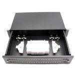 2U 19inch Empty Slide Rail Rack mount patch panel for sale