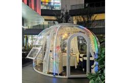 China Versatile Dome Igloo Tent With Clear Design PC Dome House With Aluminium supplier