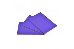 China 2440mm Sparkle Aluminum Composite Panel A2/B1 Fireproof Grade ≥2H Hardness supplier