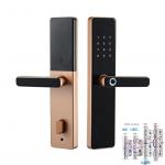 6068 Mortise TTlock Wifi Tuya Door Lock With Fingerprint And Password for sale