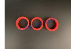 China Red Customized White Rubber HLP2 OEM/ODM HLP Machine Parts Round Shape supplier