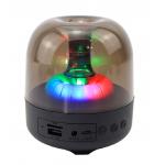 ETEK Bluetooth 5.3 Speaker,5W 52MM Driver, 500mAh Battery, ABS+PC Material,RGB Light, AUX/TF/FM/USB Playback & calling(black) for sale
