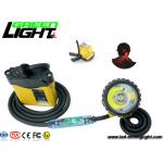 IP68 25000lux 348lum Rechargeable Tunnel Cap Lamp
