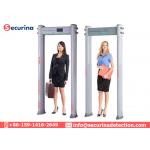 Elliptic Column Metal Detector Scanner , Waterproof Metal Detector For Buildings for sale