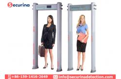 China Elliptic Column Metal Detector Scanner , Waterproof Metal Detector For Buildings supplier