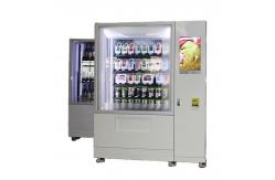 China Sandwich Cupcake Fruit Vending Machine With Lift Coolant Function 22 inch LCD supplier