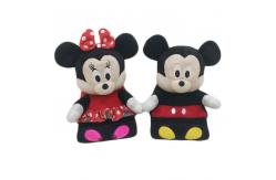 China Mickey Minnie Soft Stuffed Plush Doll Mobile Phone Support Frame Customized supplier