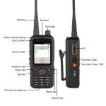 INRICO T368 POC Long Distance Two Way Radio 17 Hours Working Times Long Distance Handheld Radio With AI Dual Camera Front Camera 2MP And Rear Camera 13MP for sale