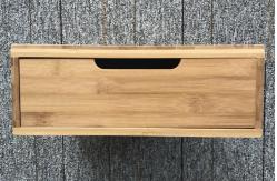 China Bamboo Tabletop Coffee Pod Storage Drawer 8 Compartments Non - Fragile Waterproof supplier