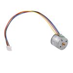 20 Mm Micro Stepper Motor Matched With Gearbox 18°/Step 2 Phases for sale