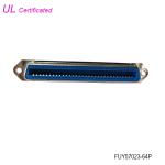 Receptacle Female 64 Pin Centronics Connector 32pairs Solder Connector for sale