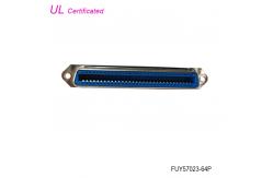 China Receptacle Female 64 Pin Centronics Connector 32pairs Solder Connector supplier