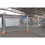 Welded Construction Site Security Fencing Powder Coated Heras Site Fencing for sale