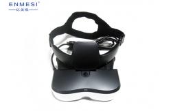 China Virtual Reality Helmet 3D Head Mounted Display High Resolution Dual Screen supplier