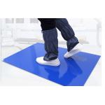Cleanroom PE Disposable Sticky Mat 60cmX90cm Blue for sale