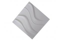 China Thickness 1mm Decorative 3d Wall Panels PVC Flexilble Squre Shape supplier