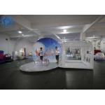 Hot Air Welding Large Inflatable Snow Globe / Custom Christmas Ornaments for sale