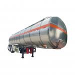 China's High-quality 3-axle Aluminum Alloy Oil Tanker Maximum Load Capacity Of 60000L for sale