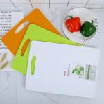 Non Slip  Green Fruit Plastic Chopping Board Mat For Kitchen for sale