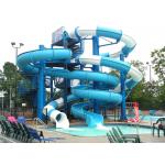 Kids Playground Outdoor Games Commercial Swimming Pool Equipment Water Slide Set Fiberglass For Adults for sale