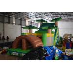 0.55mm PVC Inflatable Obstacle Courses For Kids / blow up Palm Tree