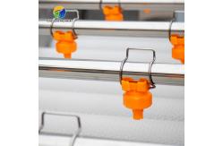 China Multifunction Fruit And Vegetable Processing Line Parallel Brush Machine supplier