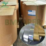 Waterproof 70GSM 75GSM Golden Silver Wet Strength Beer Label Metallized Paper Roll for sale