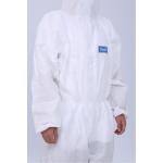FDA510K coverall isolation suit 63g Disposable Medical Protective Clothing for sale