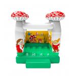 Mushroom Inflatable Samll Jumping Blow Up Castle For Childrens for sale