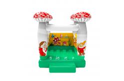 China Mushroom Inflatable Samll Jumping Blow Up Castle For Childrens supplier