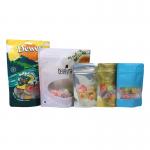Plastic Transparent Window Stand Up Pouch Custom For Fishing Lure Packaging for sale