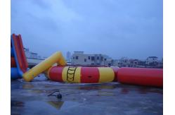 China Custom Weave String Structure Professional Trampoline Fabic Inflatable Water Sports supplier