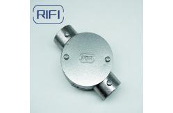 China 2 Angle Way Electrical Junction Box  3/4 Aluminum EMT Round Box supplier