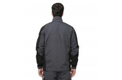 China Practical Work Safety Jackets / Waterproof Workwear Jackets With Stand Up Collar supplier