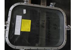China Marine Steel Rectangular Wheelhouse Window With Tempered Glass supplier