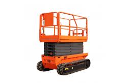China Aerial Work Platform 230kg Self Propelled Hydraulic Tracked Scissor Lift supplier
