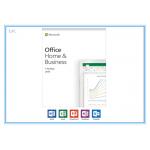 Intel Processor Microsoft Office Home And Business 2019 Online Activation Key Card for sale