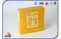 China Cakes Biscuits Folding Carton Box Matte Laminated Biodegradable supplier